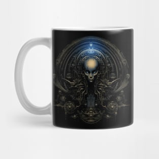 Humanesque Extraterrestrial Giger Style Mug